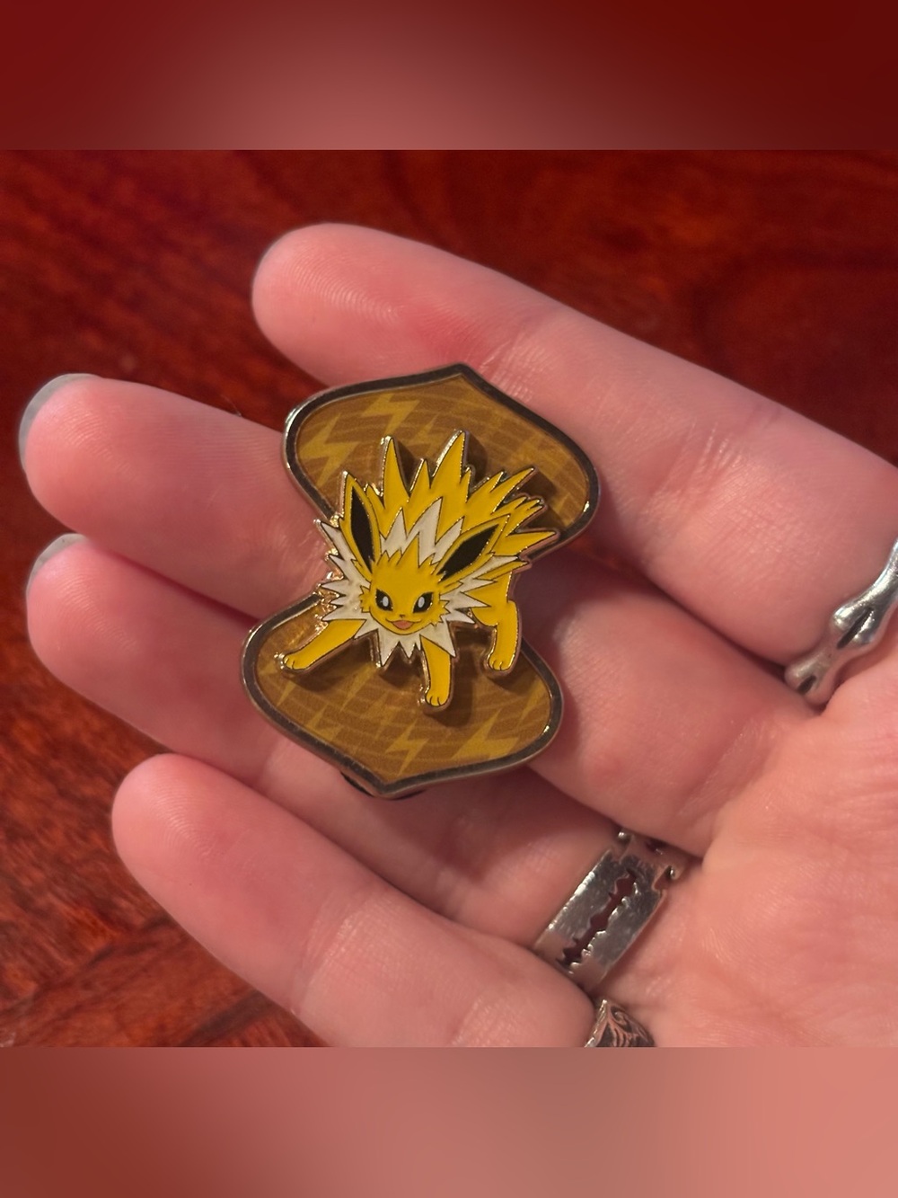Pokemon Jolteon Enamel Pin